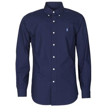 Overhemd Lange Mouw Polo Ralph Lauren CHEMISE AJUSTEE EN POPLINE DE CO...