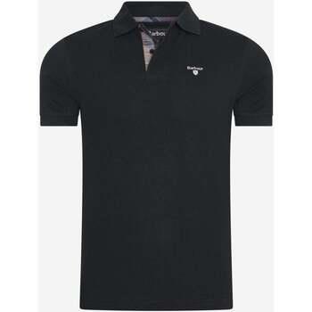 T-shirt Barbour tartan pique polo