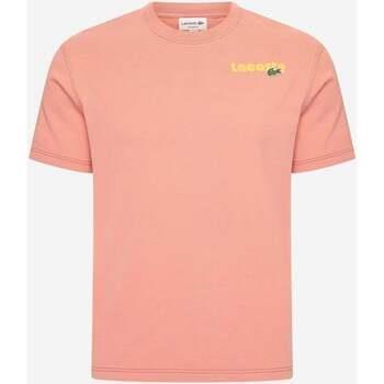 T-shirt Lacoste backprint tee