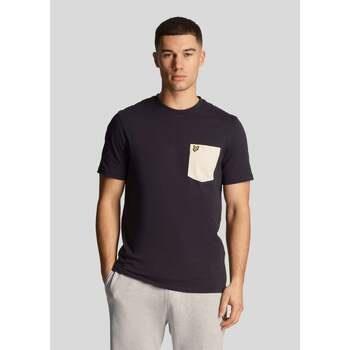 T-shirt Lyle &amp; Scott Contrast pocket t-shirt