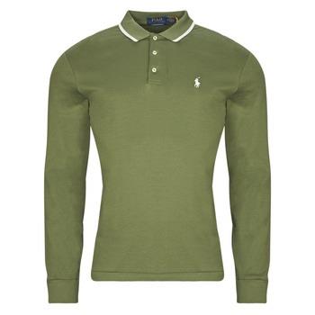 Polo Shirt Lange Mouw Polo Ralph Lauren POLO COUPE DROITE AJUSTEE EN P...