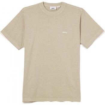 T-shirt Obey Lowercase pigment tee ss