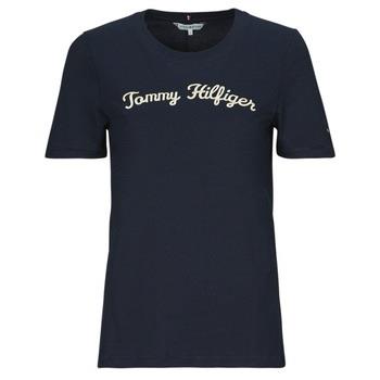 T-shirt Korte Mouw Tommy Hilfiger REG SCRIPT C-NK SS