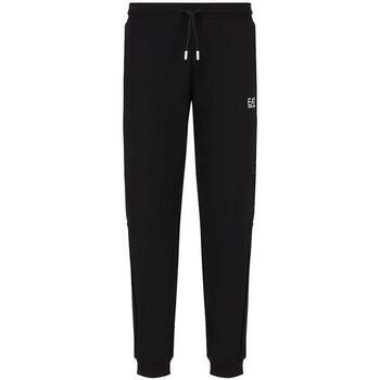 Trainingsbroek Ea7 Emporio Armani Tonal Tape Logo Series Joggers - Bla...