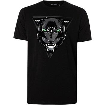 T-shirt Korte Mouw Antony Morato Grafisch T-shirt met Panter