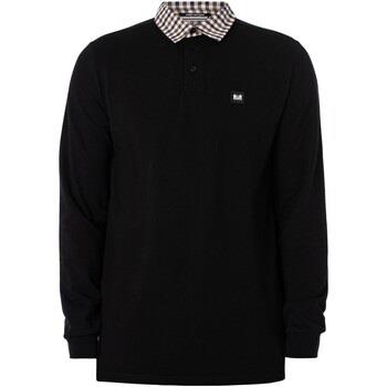 Polo Shirt Lange Mouw Weekend Offender Walker poloshirt met lange mouw...