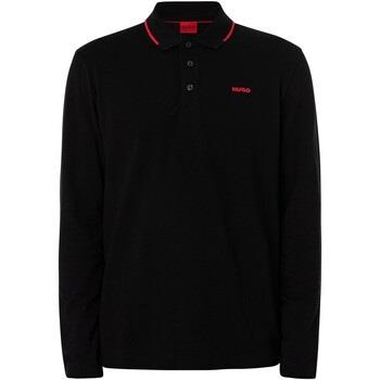 Polo Shirt Lange Mouw BOSS Derriko Poloshirt met lange mouwen