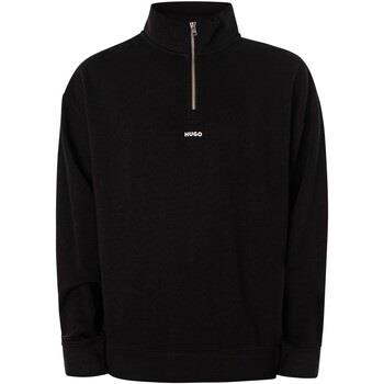 Sweater BOSS Durty244 1/4 rits sweatshirt