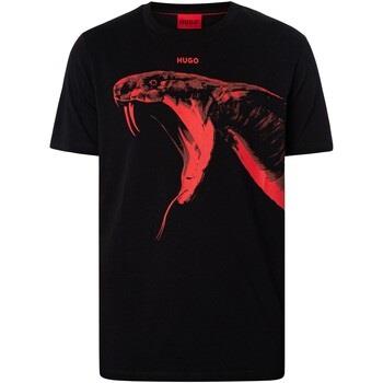 T-shirt Korte Mouw BOSS Dikobra grafisch T-shirt