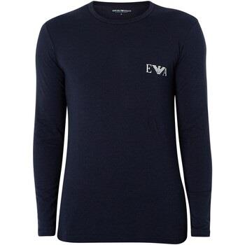 Pyjama's / nachthemden Emporio Armani Lounge T-shirt met lange mouwen ...