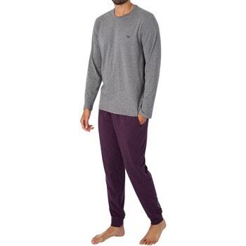 Pyjama's / nachthemden Emporio Armani Loungeset met lange mouwen