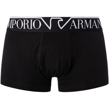 Boxers Emporio Armani Trunks Van Biologisch Katoen Met Megalogo