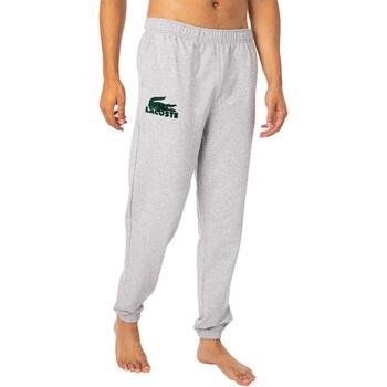 Pyjama's / nachthemden Lacoste Lounge-joggingbroek met logo en textuur