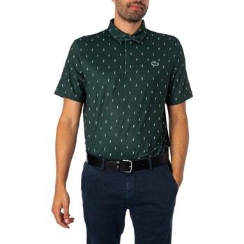 Polo Shirt Korte Mouw Lacoste Golfpoloshirt met anti-UV-print