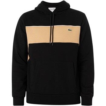 Sweater Lacoste Trui met capuchon met kleurvlakken