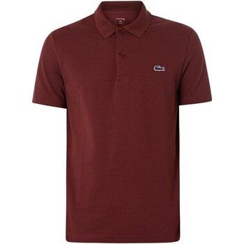 Polo Shirt Korte Mouw Lacoste Poloshirt van katoenmix met normale pasv...