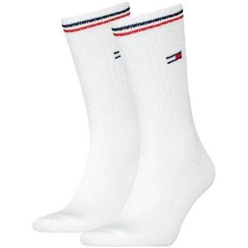 Sokken Tommy Hilfiger 2 Pack Flag Small Logo Socks White