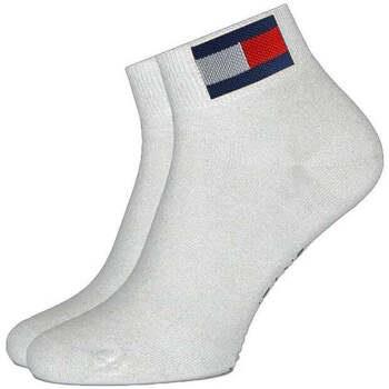 Sokken Tommy Hilfiger Quarter Two Pack Flag Socks White