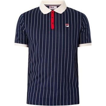 Polo Shirt Korte Mouw Fila Klassiek vintage gestreept poloshirt