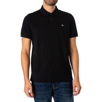 Polo Shirt Korte Mouw Gant Normaal Shield piqué poloshirt