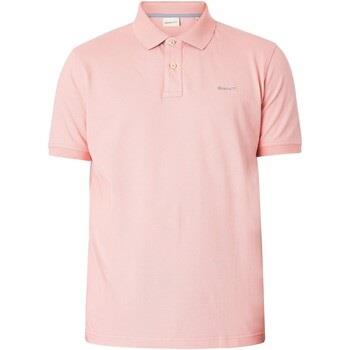 Polo Shirt Korte Mouw Gant Normaal contrasterend piqué Rugger-poloshir...