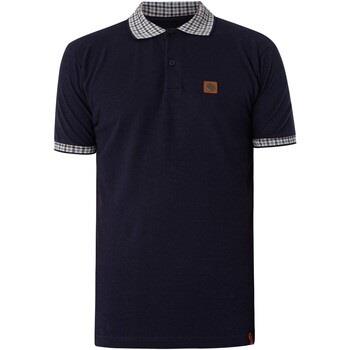 Polo Shirt Korte Mouw Trojan Piqué poloshirt met gingham-ruit