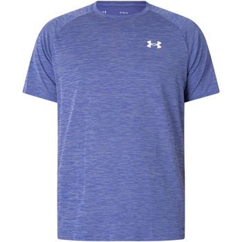 T-shirt Korte Mouw Under Armour T-shirt met technische textuur