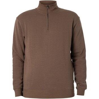 Sweater Jack &amp; Jones Bradley sweatshirt met halve rits