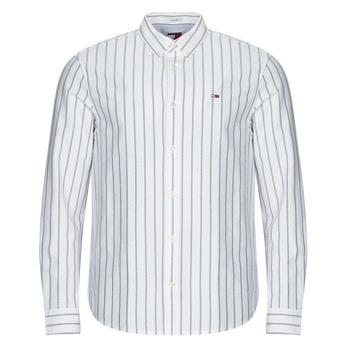 Overhemd Lange Mouw Tommy Jeans TJM REG OXFORD STRIPE SHIRT