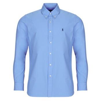 Overhemd Lange Mouw Polo Ralph Lauren CHEMISE COUPE DROITE EN POPLINE ...