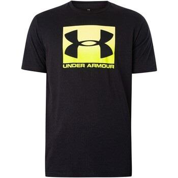 T-shirt Korte Mouw Under Armour Boxed los T-shirt in sportstijl