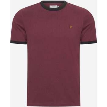 T-shirt Farah Groves reg ringer