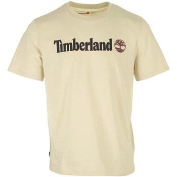 T-shirt Korte Mouw Timberland Linear Logo Short Sleeve