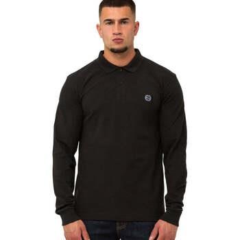 T-shirt Marshall Artist Siren Long Sleeve Polo Shirt Black