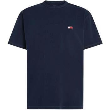 T-shirt Tommy Jeans Badge Crew T-Shirt Dark Night Navy