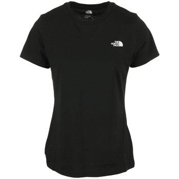 T-shirt Korte Mouw The North Face W S/S Simple Dome Slim Tee