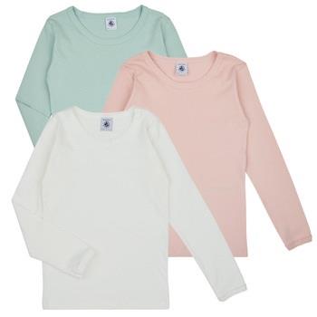 T-Shirt Lange Mouw Petit Bateau LOT MANCHES LONGUES X3