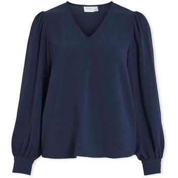 Blouse Vila Top Gaja L/S - Navy Blazer