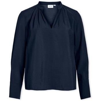 Blouse Vila Top Milla L/S - Navy Blazer