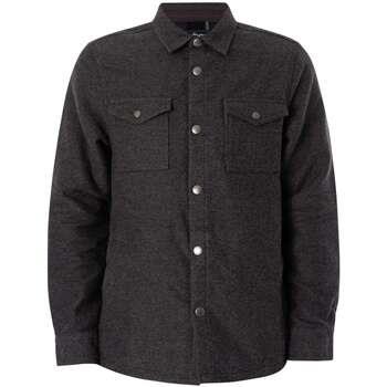 Trainingsjack Barbour Carrbridge op maat gemaakt twill-overshirt