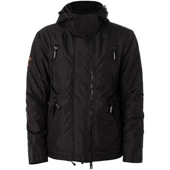 Trainingsjack Superdry Windjack Met Capuchon En Bergmotief