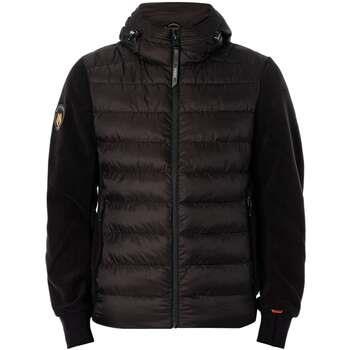 Trainingsjack Superdry Bomberjack Met Capuchon En Stormfleece