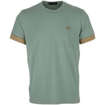 T-shirt Korte Mouw Fred Perry Stripped Cuff