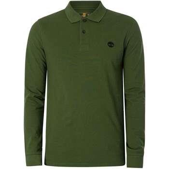 Polo Shirt Lange Mouw Timberland Slank, langmouwig Millers River Pique...