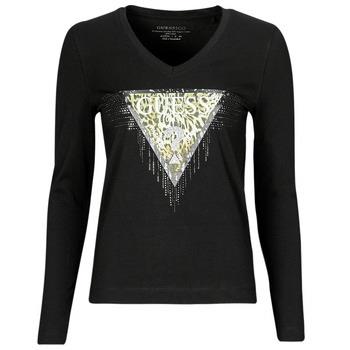 T-Shirt Lange Mouw Guess LS VN TRIANGLE TIGER TEE