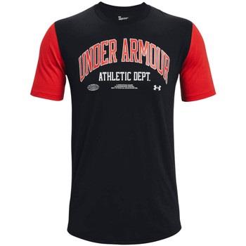 T-shirt Korte Mouw Under Armour Athletic Department Colorblock SS Tee