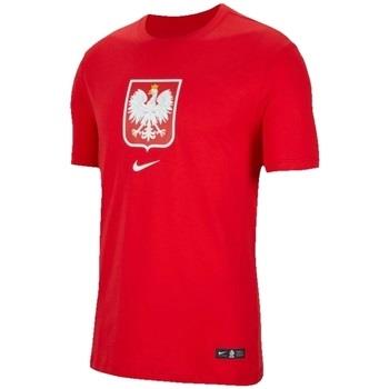 T-shirt Korte Mouw Nike Poland Evergreen Crest Tee