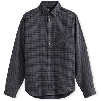 Overhemd Lange Mouw Portuguese Flannel Roca Shirt - Blue