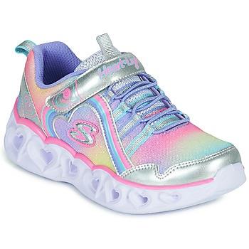 Lage Sneakers Skechers HEART LIGHTS RAINBOW LUX