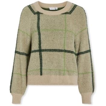 Trui Vila Hallo New Knit - Doeskin/Scarab